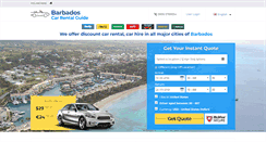 Desktop Screenshot of barbadoscar.com